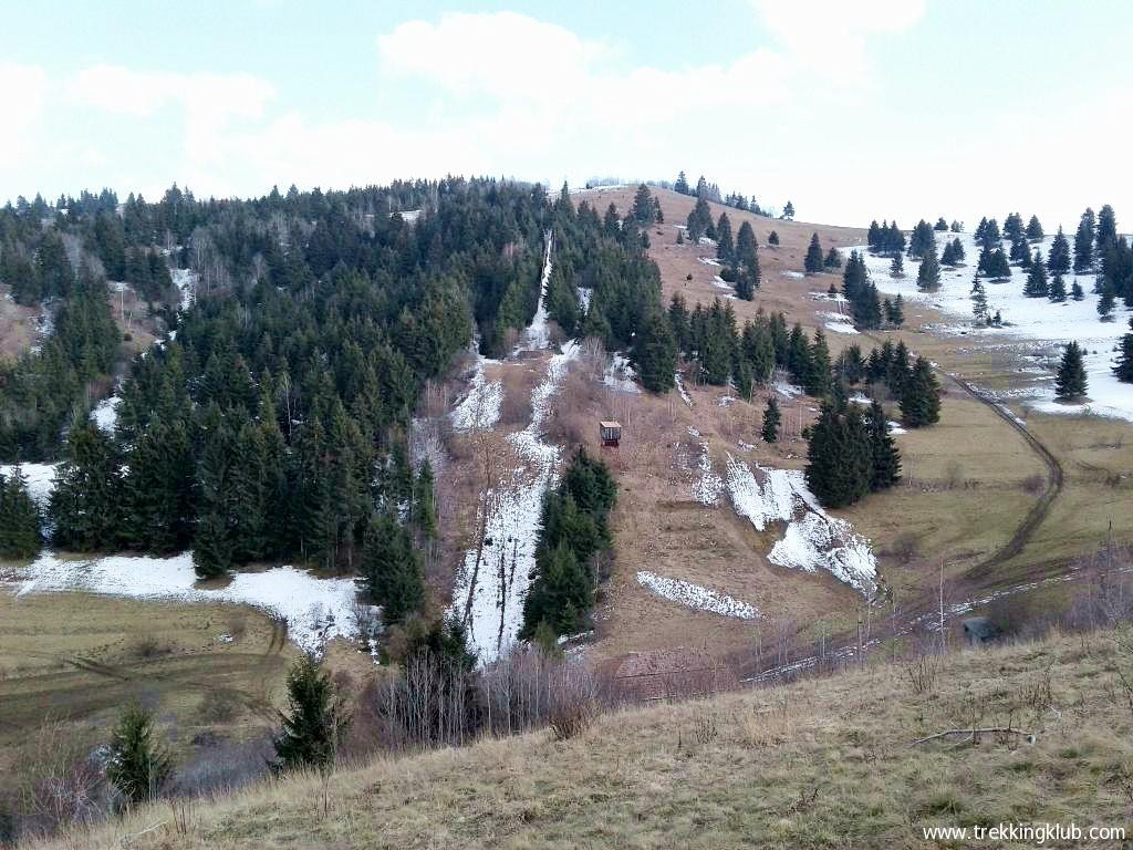 Trambulina sarituri schi - Valea Stramba