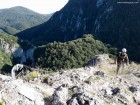 Iesind din traseu Soim Calator via ferrata Surducul Varghisului