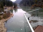 Spre debarcader Balconul de piatra Lacu Rosu