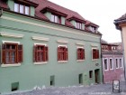 Vopsit in verde Sighisoara casa Wonnerth