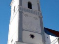 Cadran solar Tomesti biserica catolica