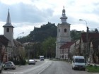Strada Republicii Rupea biserica evanghelica lutherana