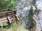 Punctul de belvedere si cascada 2 Cascada Vanatara Ponor