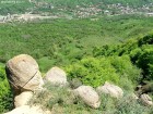 Panorama spre Chiojdu Pietrele Rotunde Chiojdu