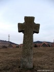 Cruce veche din piatra Nicolesti biserica romano-catolica