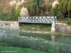 Viaduct feroviar vizavi Cimitirul eroilor Poieni Targu Ocna