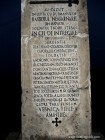 Inscriptia din spate Monument Gheorghe Donici Stefan cel Mare