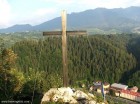 Crucea de pe belvedere Belvedere cruce Bran