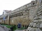 Sectiune din zidul cetatii bastionul croitorilor