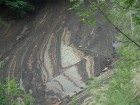 Cute geologice - detaliu stramtura coza vrancea
